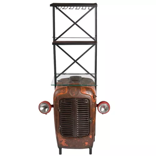 Stangen-Traktor-Rack 55x50x180cm