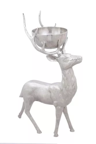 Hazenkamp Fachhändler Rentier mit Schüssel mittel 56x24x94cm (201875)