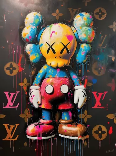Hazenkamp Fachhändler Cartoon Character Popart - 60x80cm (202023)