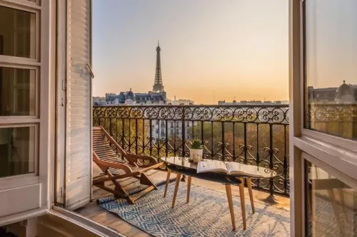 Hazenkamp Fachhändler Sonnenuntergang Paris 120x80cm (202366)