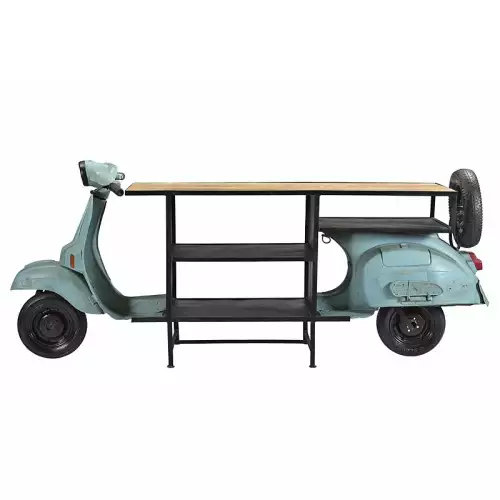 Hazenkamp Fachhändler Bar Tisch 258x70x113cm Alte Vespa (114335)