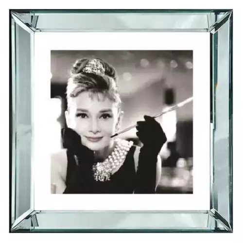 Hazenkamp Fachhändler Audrey Hepburn Frühstück bei Tiffany 50x4,5x50cm Passepartout (115002)