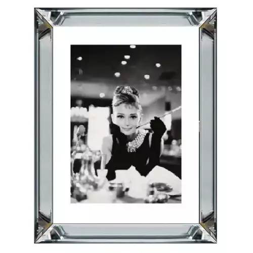 Hazenkamp Fachhändler Audrey Hepburn Frühstück bei Tiffany 70x4,5x90cm Passepartout (115003)