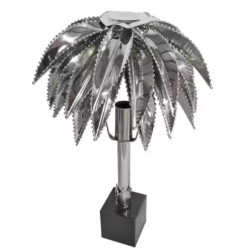 Hazenkamp Fachhändler Tischlampe 30x30x43cm Studio 54 Kleine Palme (112570)