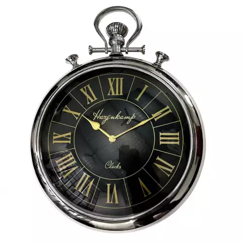 Hazenkamp Fachhändler Wanduhr 36.4x8x50cm Stoppuhr (113104)