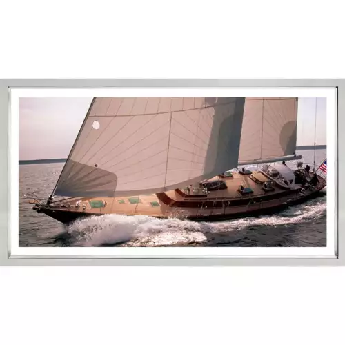 Hazenkamp Fachhändler Segelboot zur Seite gelehnt 110x60x3cm (102655)