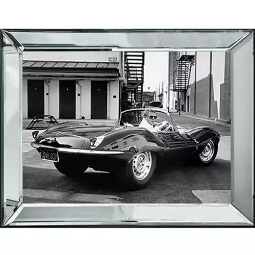 Hazenkamp Fachhändler Time Life - Steve Mcqueen - Jaguar 50x40x4,5cm (102732)