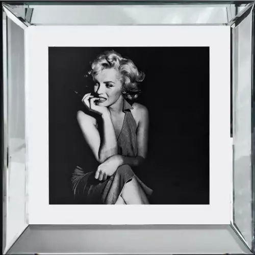 Hazenkamp Fachhändler Bleib eine Weile 40x40x4,5cm Marilyn Monroe (102557)