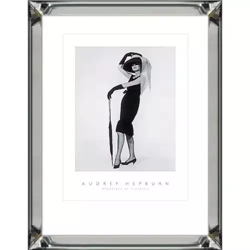 Hazenkamp Fachhändler Frühstück bei Tiffanys 60x80x4,5cm Audrey Hepburn (108207)