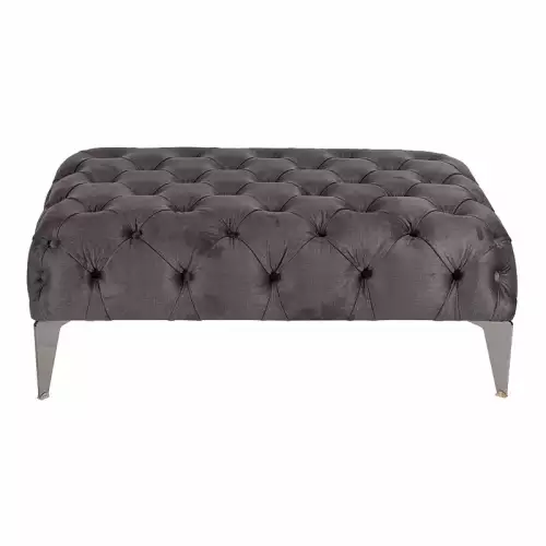 Hazenkamp Fachhändler Neu Scala Hocker 100x70x40cm grau (114462)