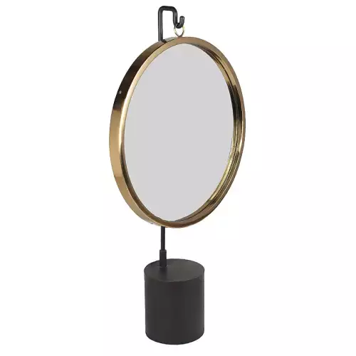 Hazenkamp Fachhändler Mirror round on stand 41x14x75cm (113979)