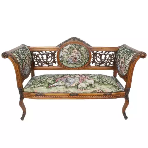 rolandk-wohnen Barocksofa   Cleopatra Luxe gobelin (SV1774)