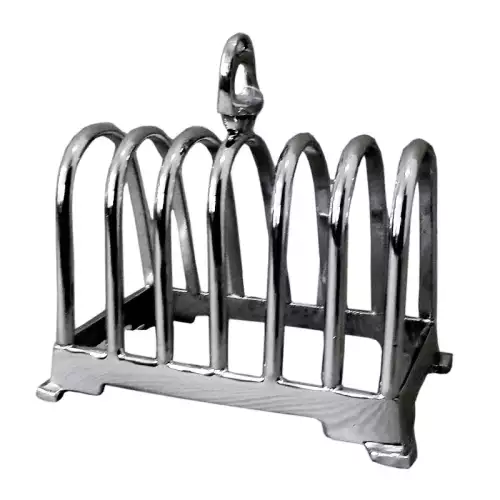 Hazenkamp Fachhändler Toast Rack 13x8x12cm With Horse Paddle Handle (110203)