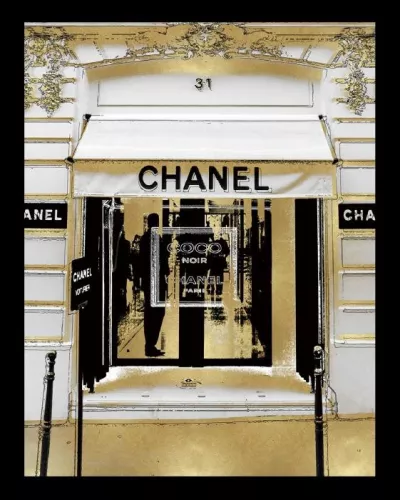 Hazenkamp Fachhändler Chanel Store 60x80cm Black Frame (201592)