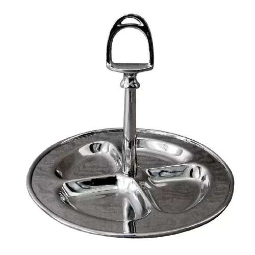 Nussschale 19x19x16cm 4-Wege-Pferdepaddel